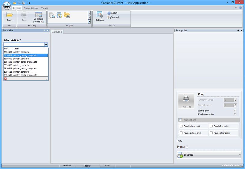 Cab CabLabel S3 Print update 1PS na 2PS 5588155